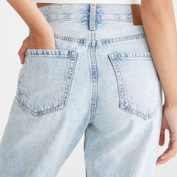 Aeropostale High Rise Baggy Light Blue Size 000 - Picture 3 of 7